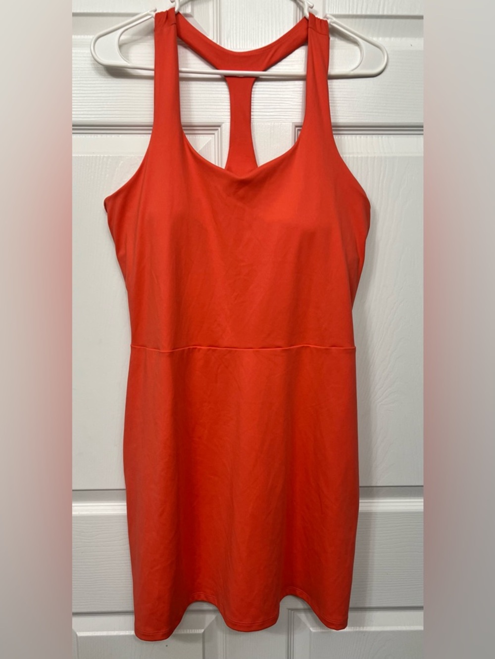 DKNY Sport Women's Racerback Active Dress Orange XL NWT Tennis Golf
